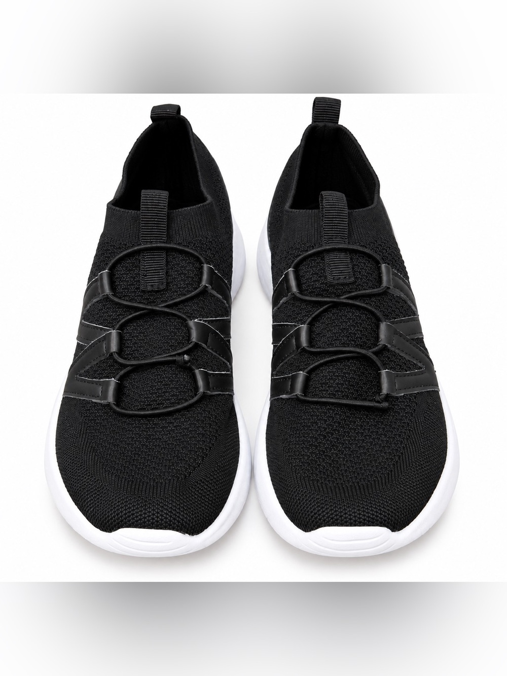 Weissman Black Dance Sneakers Shoes Style W375 Size 5